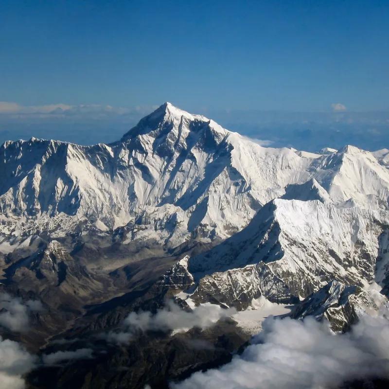 Lot widokowy nad Himalajami