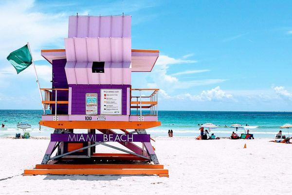 Zrelaksuj się na słynnych plażach w Miami