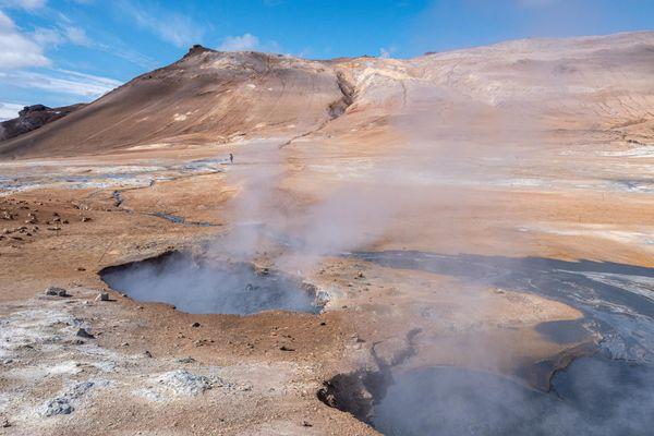 Zrozum zjawiska geotermalne w Hverir