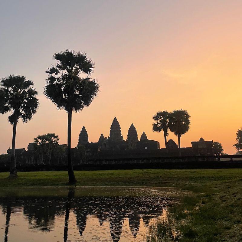 Wycieczka na wschód słońca nad Angkor Wat